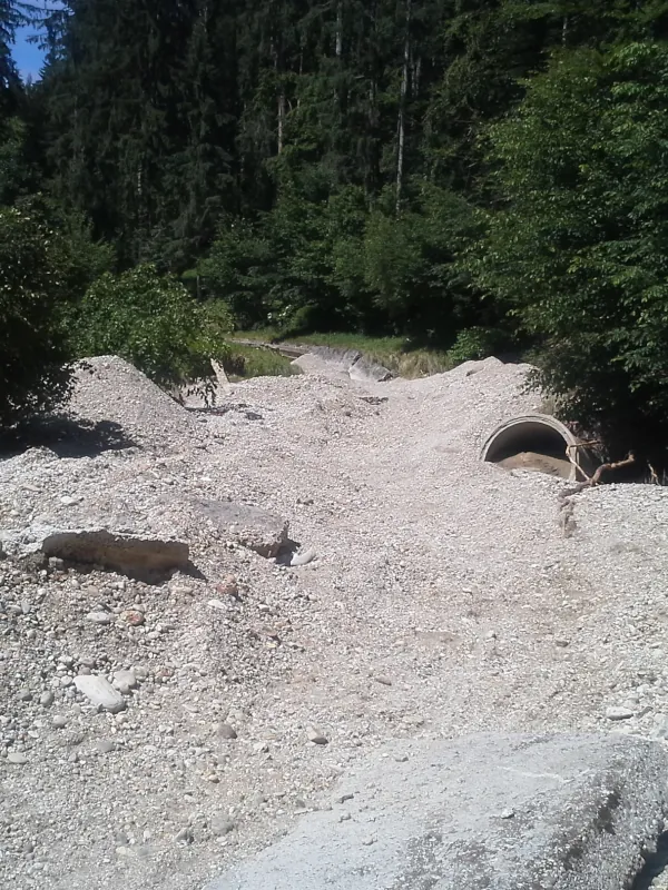 Sohlstabilisierung und Quellschutz am Hitzenauerbach