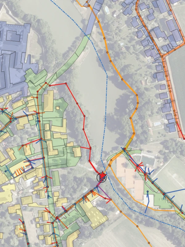 Hydrodynamische Modellberechnung Kanalsystem